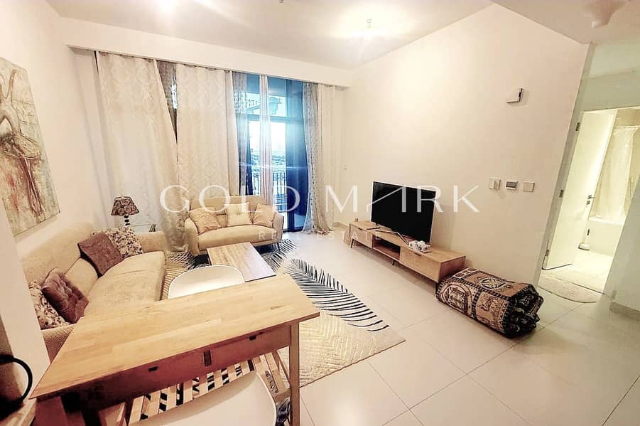 位于迪拜山庄，园博园，Park Point Building A 1 卧室的公寓 130000 AED - 12960108
