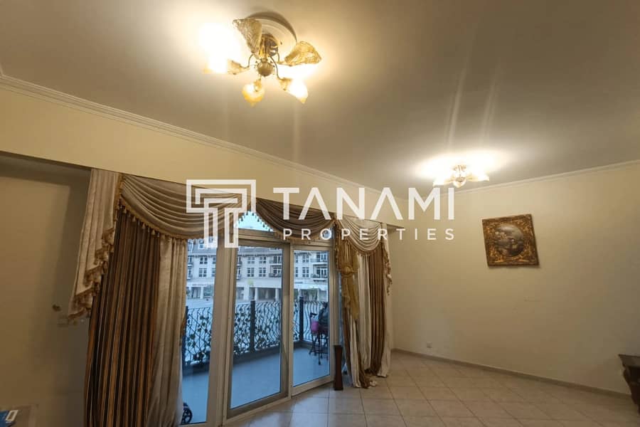 Pool View | Unfurnished | Spacious and Bright