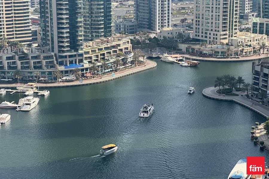 位于迪拜码头，达马克塔楼 1 卧室的公寓 115000 AED - 12960508