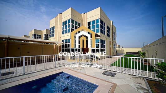 4 Bedroom Villa for Rent in Barashi, Sharjah - UNFURNISHED|LUXURY VILLA|PRIVATE POOL|FREE GENERAL MAINTENANCE