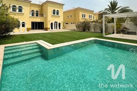 3 Bedroom Villa for Rent in Jumeirah Park, Dubai - Vacant | Private Pool | Well-Maintained