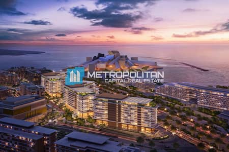 3 Bedroom Apartment for Sale in Saadiyat Island, Abu Dhabi - Sea View | High Floor 3BR+Maids | 2 Balconies