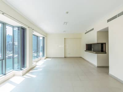 2 Bedroom Apartment for Rent in Dubai Marina, Dubai - Marina View | Low Floor | Unfurnished