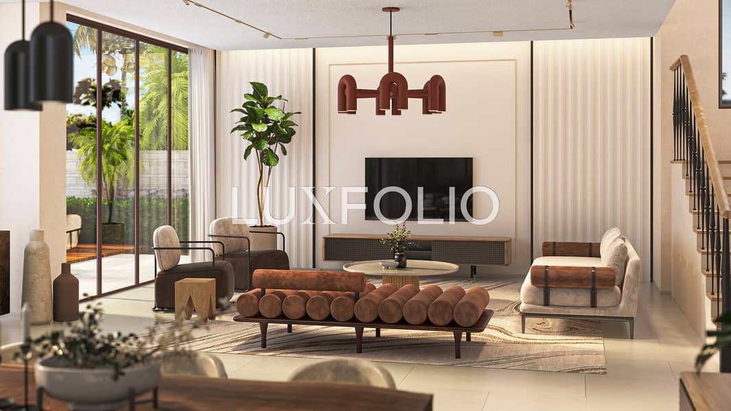 位于大马士革湖住宅，伊比沙别墅 4 卧室的联排别墅 2450000 AED - 12962940