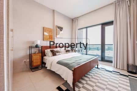 1 Bedroom Flat for Rent in Business Bay, Dubai - Well-Furnished | Balcony | Canal View | High Floor