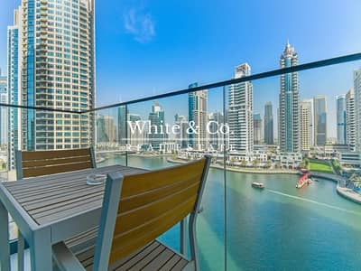 1 Bedroom Flat for Rent in Dubai Marina, Dubai - Stunning Marina Views | Modern | Vacant