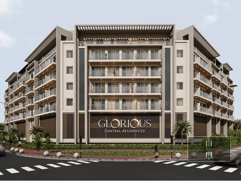 位于国际城，国际城二期（瓦尔萨4区），Glorious Central Residences 的公寓 741300 AED - 12963972