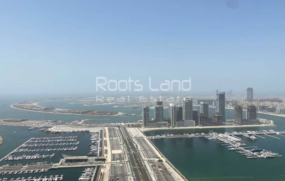 位于迪拜码头，公主府 2 卧室的公寓 155000 AED - 12964021