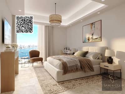 阿杰曼自由区， 阿治曼 3 卧室单位待售 - Standard Apt Bedroom Ajman Creek Towers. jpg