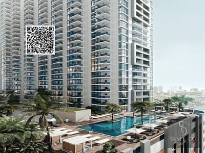 阿杰曼自由区， 阿治曼 3 卧室公寓待售 - Ajman Creek Towers Pool View 2. jpg