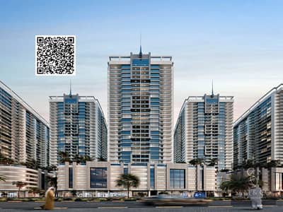 شقة 1 غرفة نوم للبيع في المنطقة الحرة عجمان، عجمان - Ajman Creek Towers Single Tower View. jpg