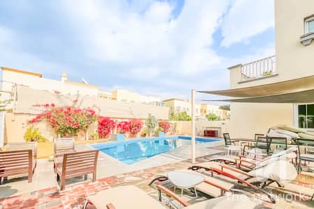 2 Bedroom Villa for Rent in The Springs, Dubai - Furnished | Private Pool | Large Plot | Vacant Now