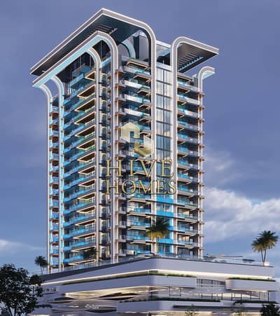 2 Bedroom Flat for Sale in Jumeirah Village Circle (JVC), Dubai - Main building. png