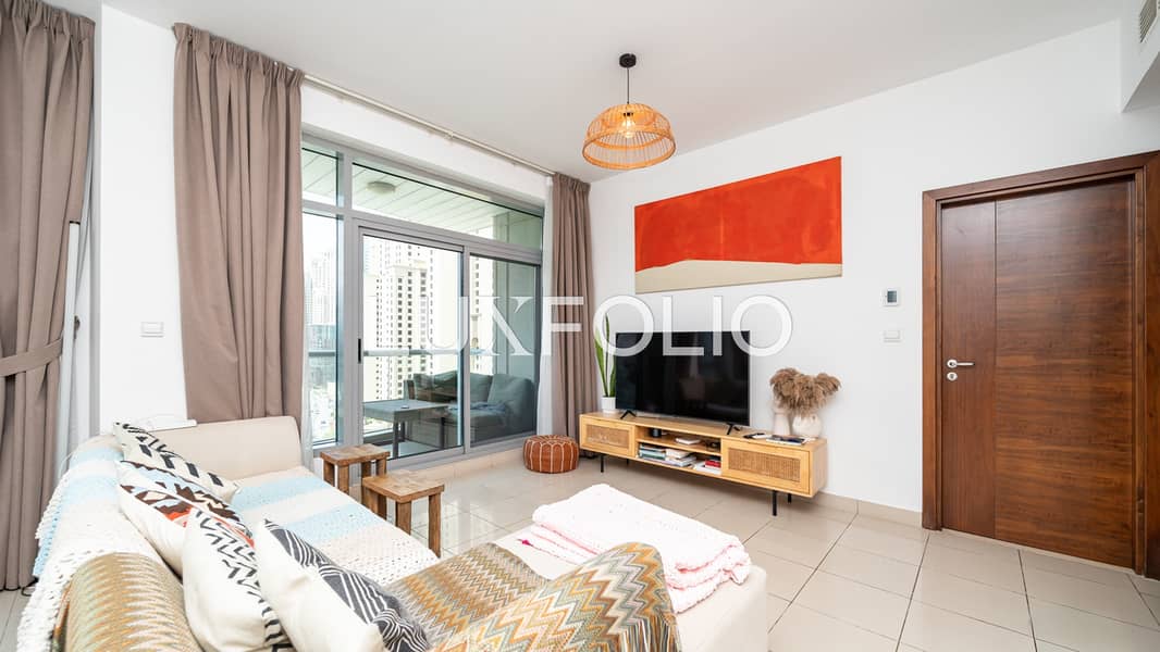 位于迪拜码头，公园岛公寓，萨尼贝尔大厦 1 卧室的公寓 2100000 AED - 12962550
