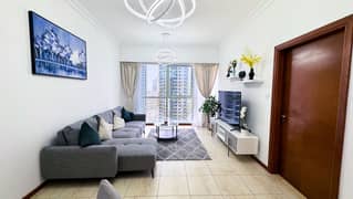 شقة في برج ماج 214،مجمع R،أبراج بحيرات الجميرا 1 غرفة 1600000 درهم - 12957761