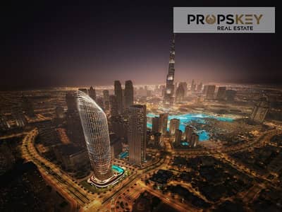استوديو  للبيع في وسط مدينة دبي، دبي - Skyblade Exterior-1. jpg