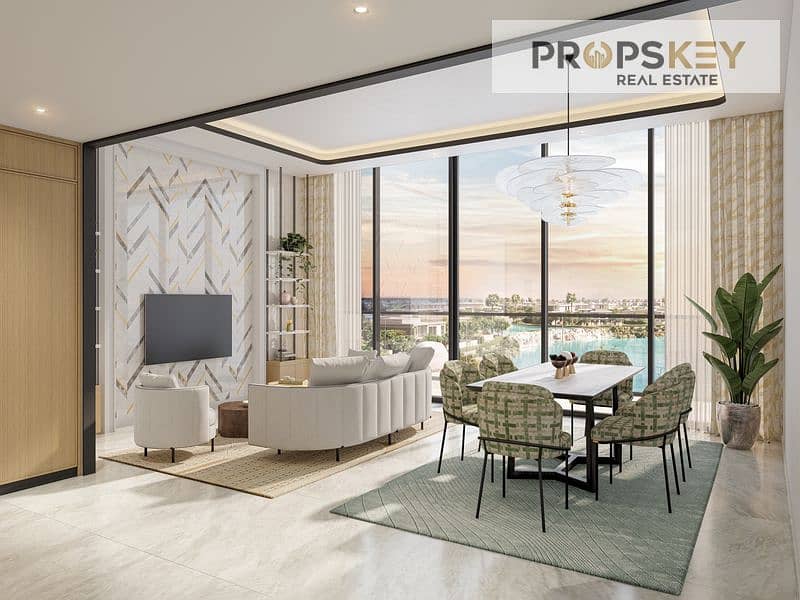 6 AZIZI VENICE LIVING AND DINING VIEW. jpg