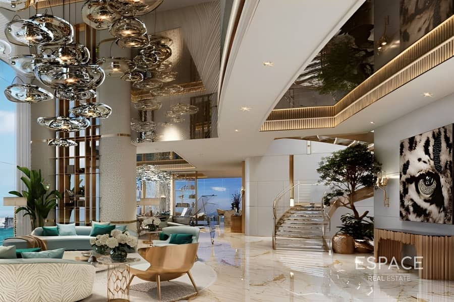Apartamento en Dubai Harbour,DAMAC Bay by Cavalli,DAMAC Bay Tower A, 3 dormitorios, 6240000 AED - 12965394 Apartamento en Dubai Harbour,DAMAC Bay by Cavalli,DAMAC Bay Tower A, 3 dormitorios, 6240000 AED - 12965394