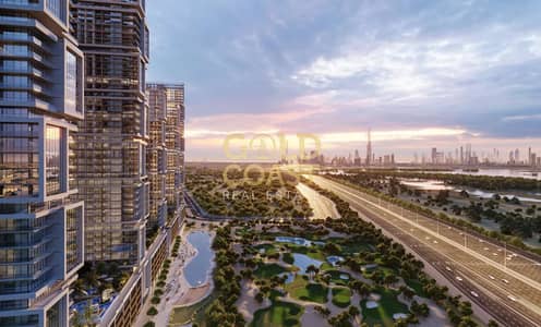 1 Bedroom Apartment for Sale in Sobha Hartland, Dubai - Side Shot - Dusk (1). jpg. jpg