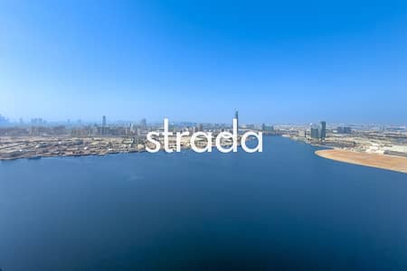 3 Bedroom Apartment for Rent in Dubai Creek Harbour, Dubai - Water View | Unfurnished | High Floor