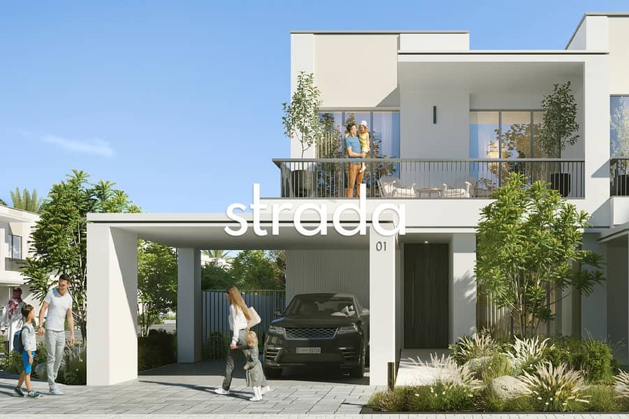 位于山谷小区，埃洛拉社区 3 卧室的联排别墅 2700000 AED - 12967523