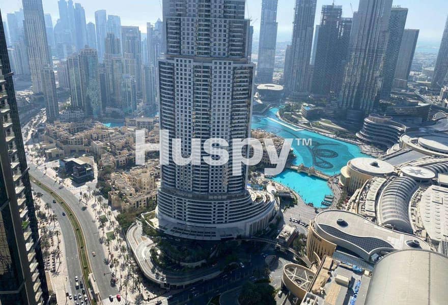 High Floor | Burj and Fountain View | Vacant