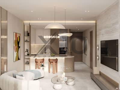 马岩街区， 迪拜 1 卧室公寓待售 - Living_View05. jpg