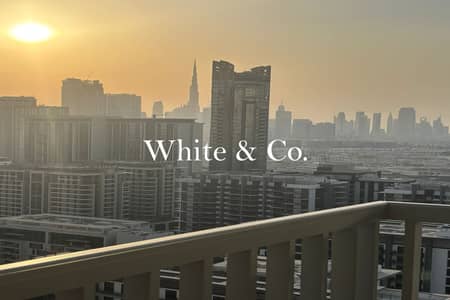 1 Bedroom Flat for Rent in Sobha Hartland, Dubai - Burj View | Study | Brand New 1 Bedroom