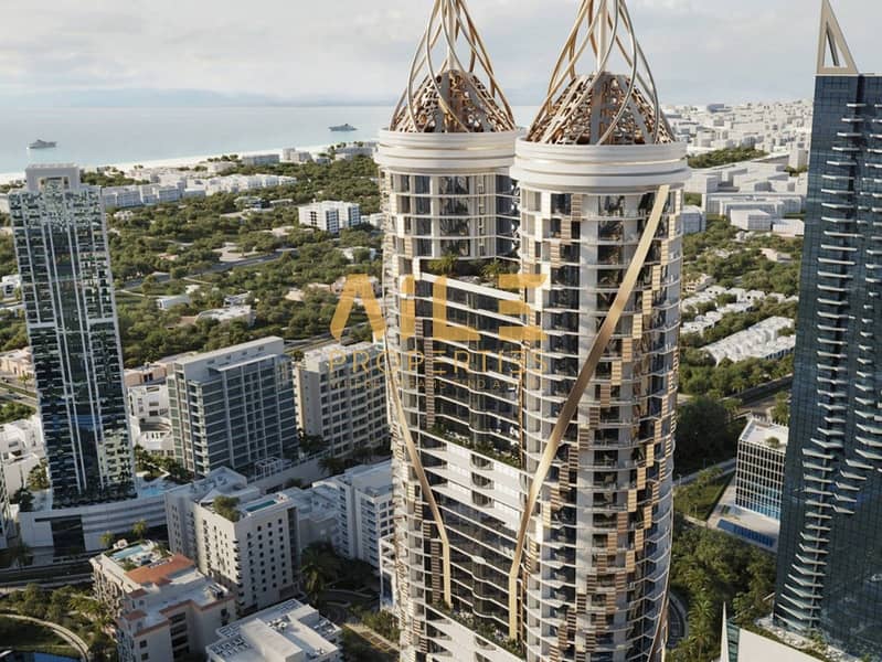 位于苏福赫，苏福赫1号区，Biltmore Sufouh 2 卧室的公寓 2702500 AED - 12969081