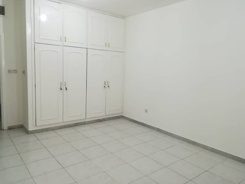 Bright nice 3 Three bedrooms with maid room and balcony low pricee