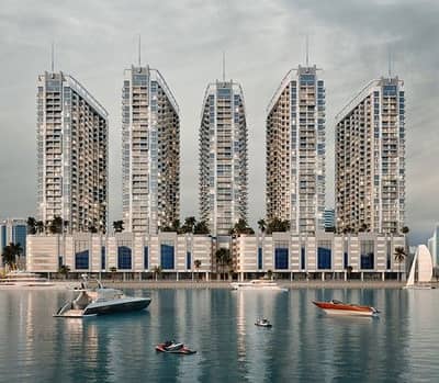 شقة 1 غرفة نوم للبيع في المنطقة الحرة عجمان، عجمان - Ajman Creek Towers Creek View 2. jpeg