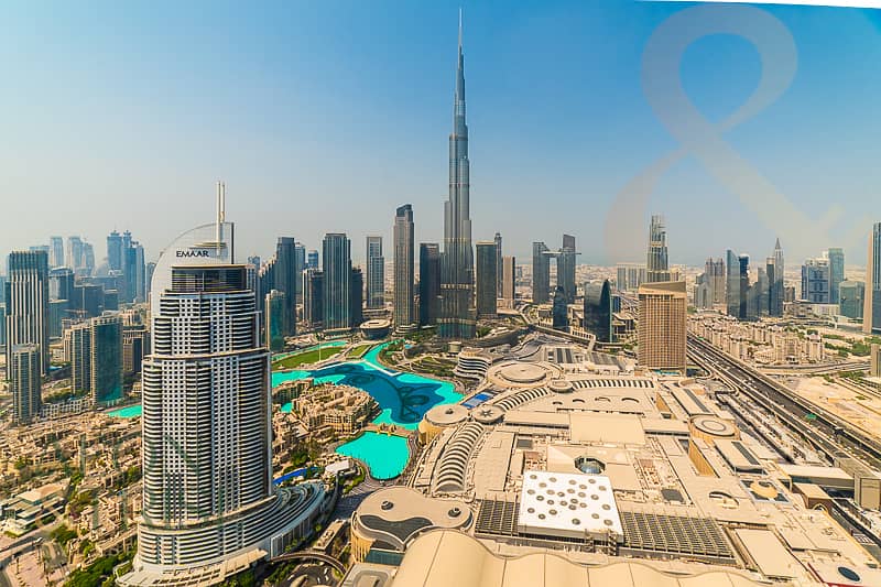 位于迪拜市中心，谦恭公寓喷泉景观综合体 4 卧室的公寓 1950000 AED - 12971924