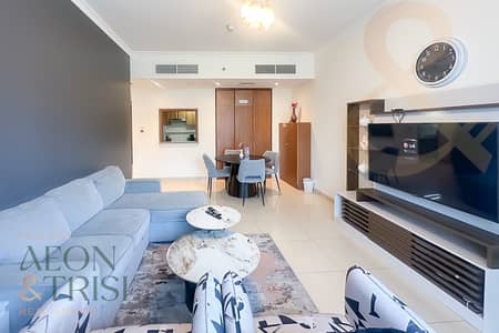 1 Bedroom Apartment for Rent in Jumeirah Lake Towers (JLT), Dubai - Furnished 1 BR I Near Metro Station I SZR View
