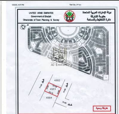Plot for Sale in Tilal City, Sharjah - 1000265792. jpg