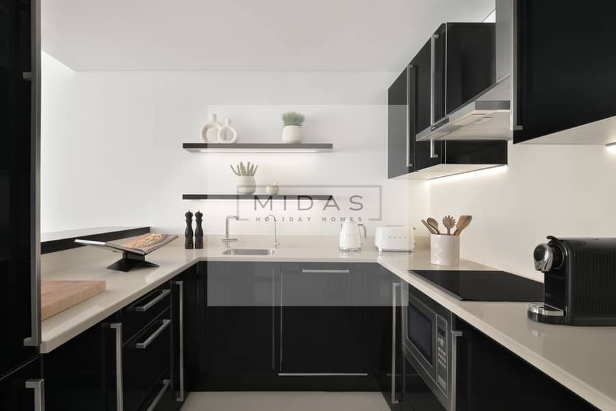 4 One-Bedroom Apartment - Kitchen. JPG