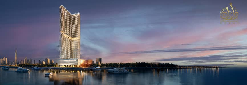 Студия Продажа в Дубай Морской Город, Дубай - Exterior Night View. jpg