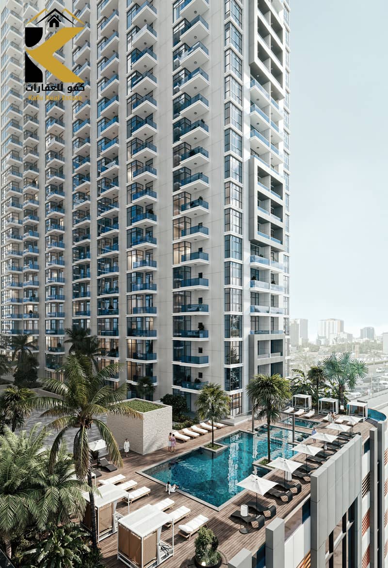 60 Ajman Creek Towers Pool View 2. jpg