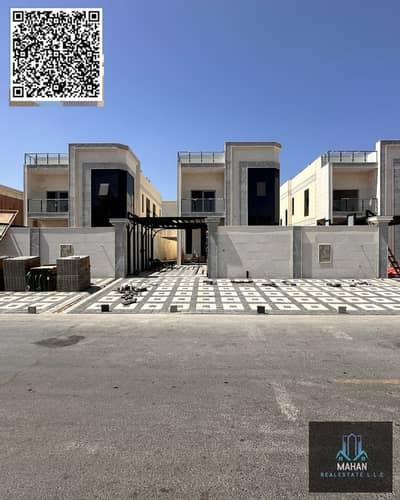5 Bedroom Villa for Sale in Al Rawda, Ajman - Purple Floral Elegant Line Art Vintage Ribbon Motivational Christian Bible Verse Instagram Post. png. png