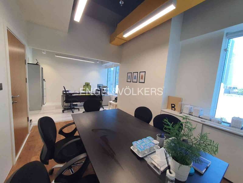 位于商业湾，伯林顿大厦 的写字楼 290000 AED - 12982682