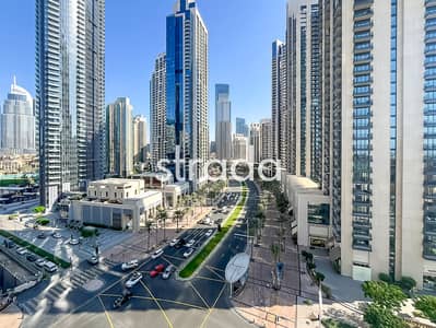 2 Bedroom Apartment for Rent in Downtown Dubai, Dubai - Mid Floor | Burj View | Fully furnished