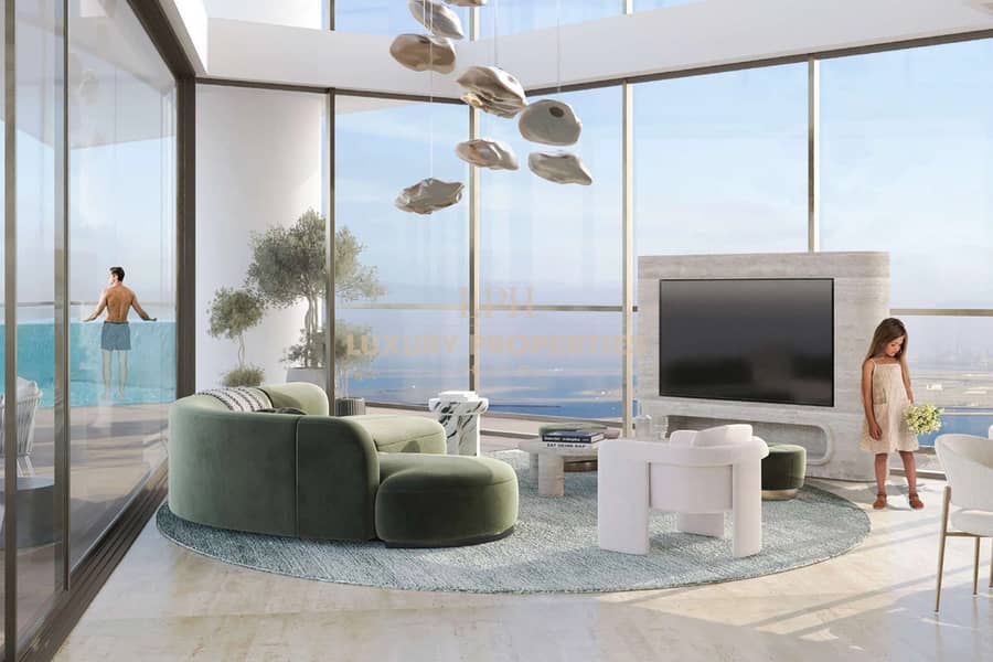 位于迪拜海港城，海洋之家大厦 1 卧室的公寓 1100000 AED - 12972460