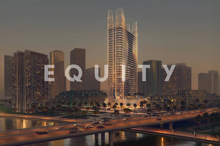 位于商业湾，Binghatti Skyhall 1 卧室的公寓 2204000 AED - 12984893