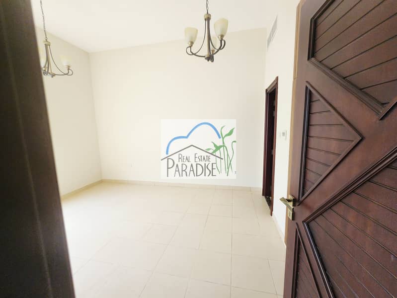 Available modern finish new 4 bedroom 2 master bedrooms villa/maids room/store room/laundry space/private back yard covered parking for rent in mirdif - Image 11
