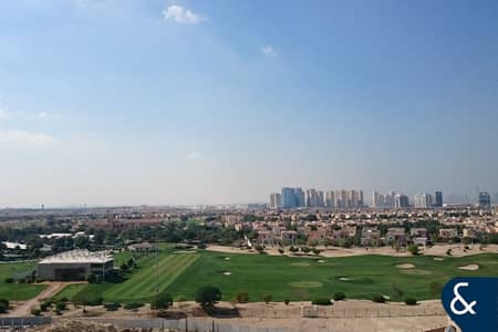 Studio for Sale in Dubai Sports City, Dubai - Furnished | Vacant Soon | Golf Course Views