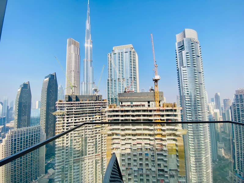 Fully Furnished 2-Bed Apartment at Top Floor Partial Burj Views - Image 34