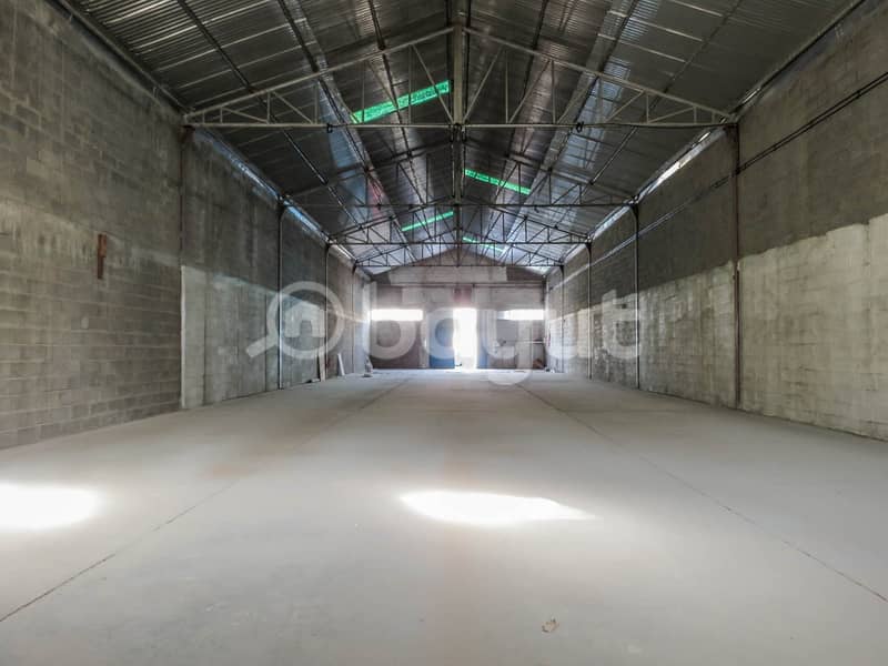 Spacious warehouse for rent in Rashidiya No Commission