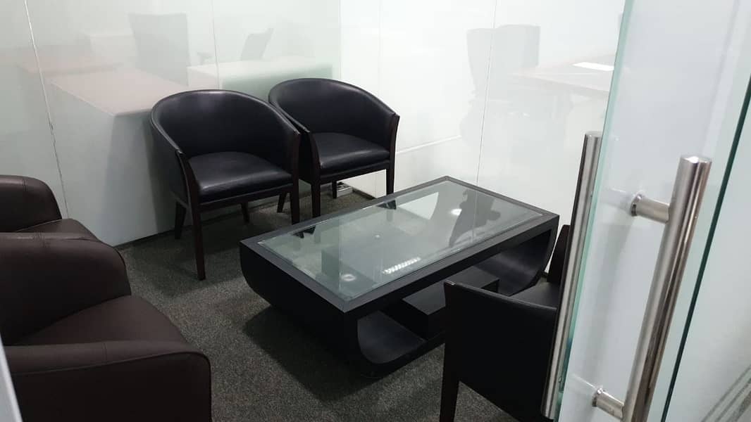 FULLY FURNISHED LUXURY OFFICE IS AVAILABLE IN A HEART OF DUBAI  FOR JUST 15000AED 1 YEAR
