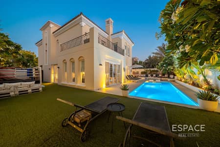 4 Bedroom Villa for Sale in Arabian Ranches, Dubai - Golf Course Corner | Upgraded | VOT