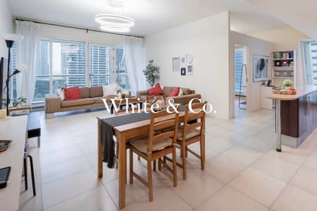 1 Bedroom Flat for Rent in Jumeirah Lake Towers (JLT), Dubai - Converted 2 Bed | Furnished | Lake View
