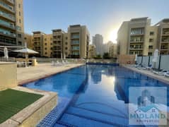 Nice & Huge | Pool Facing | Rented | 1 Bedroom | Greens